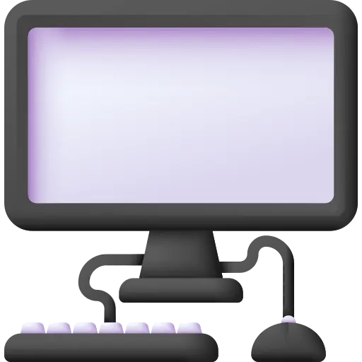 vector computadora 3d